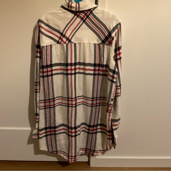 Flannel plaid button down shirt - Picture 3 of 3